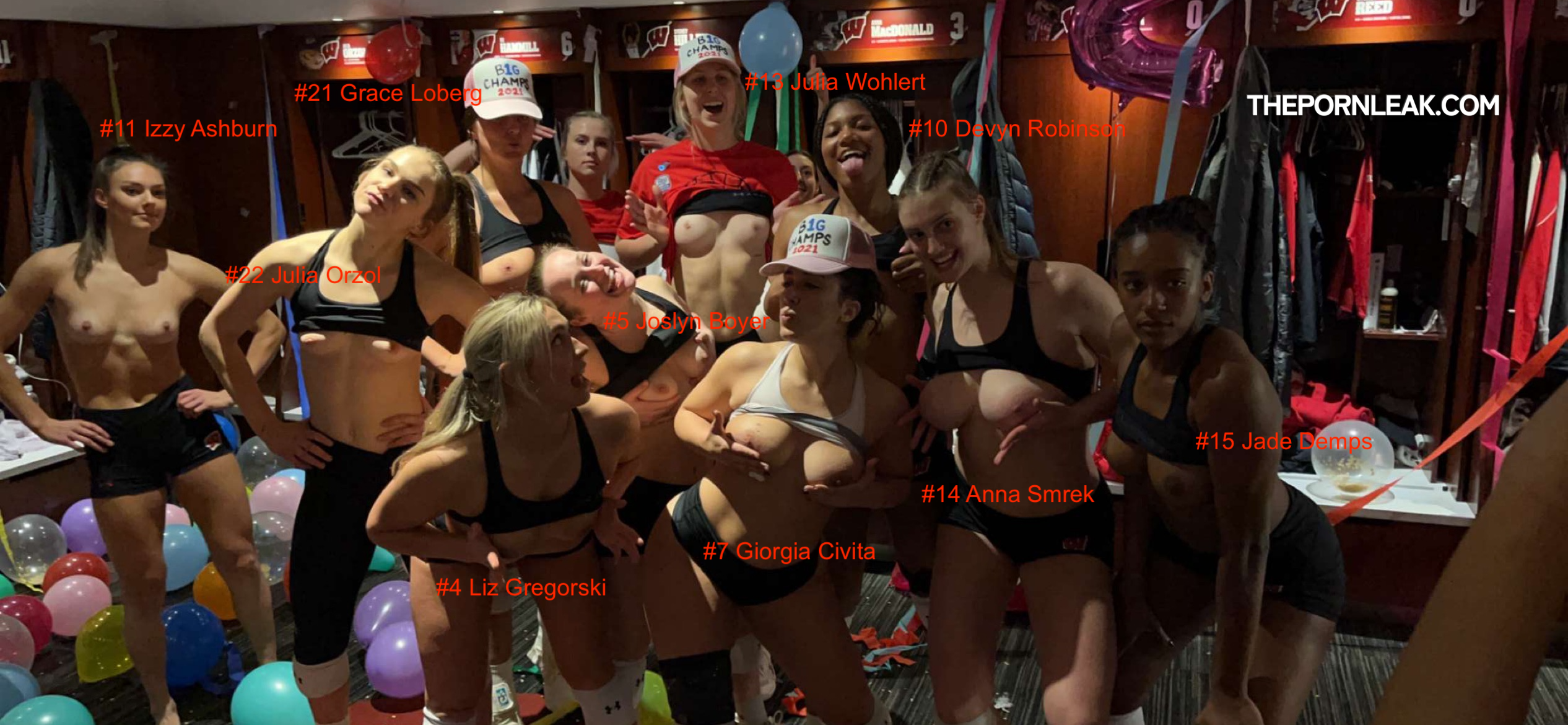 Wisconsin Volleyball Nude leak17